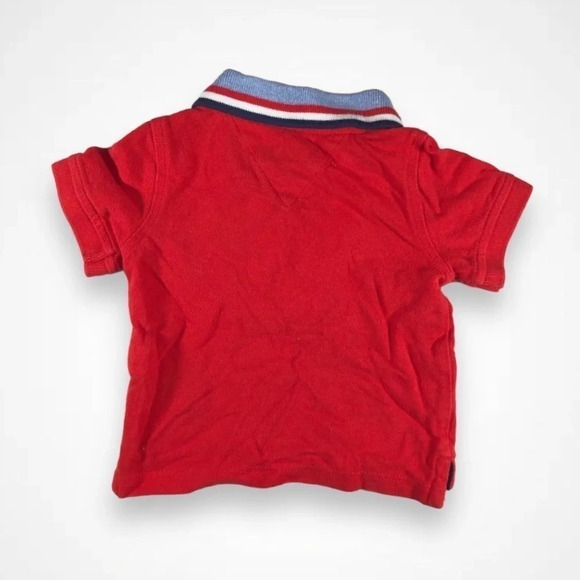 Tommy  Hilfiger Red Polo Shirt - Picture 5 of 6